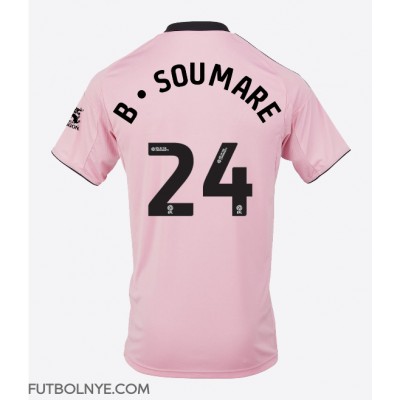 Camiseta Leicester City Boubakary Soumare #24 Tercera Equipación 2025-26 manga corta Camiseta Leicester City Boubakary Soumare #24 Tercera Equipación 2025-26 manga corta